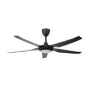 ALPHA IRIZ LED CEILING FAN-MATTBLACK | IRIZ-5B/56 LED-MATTBLACK